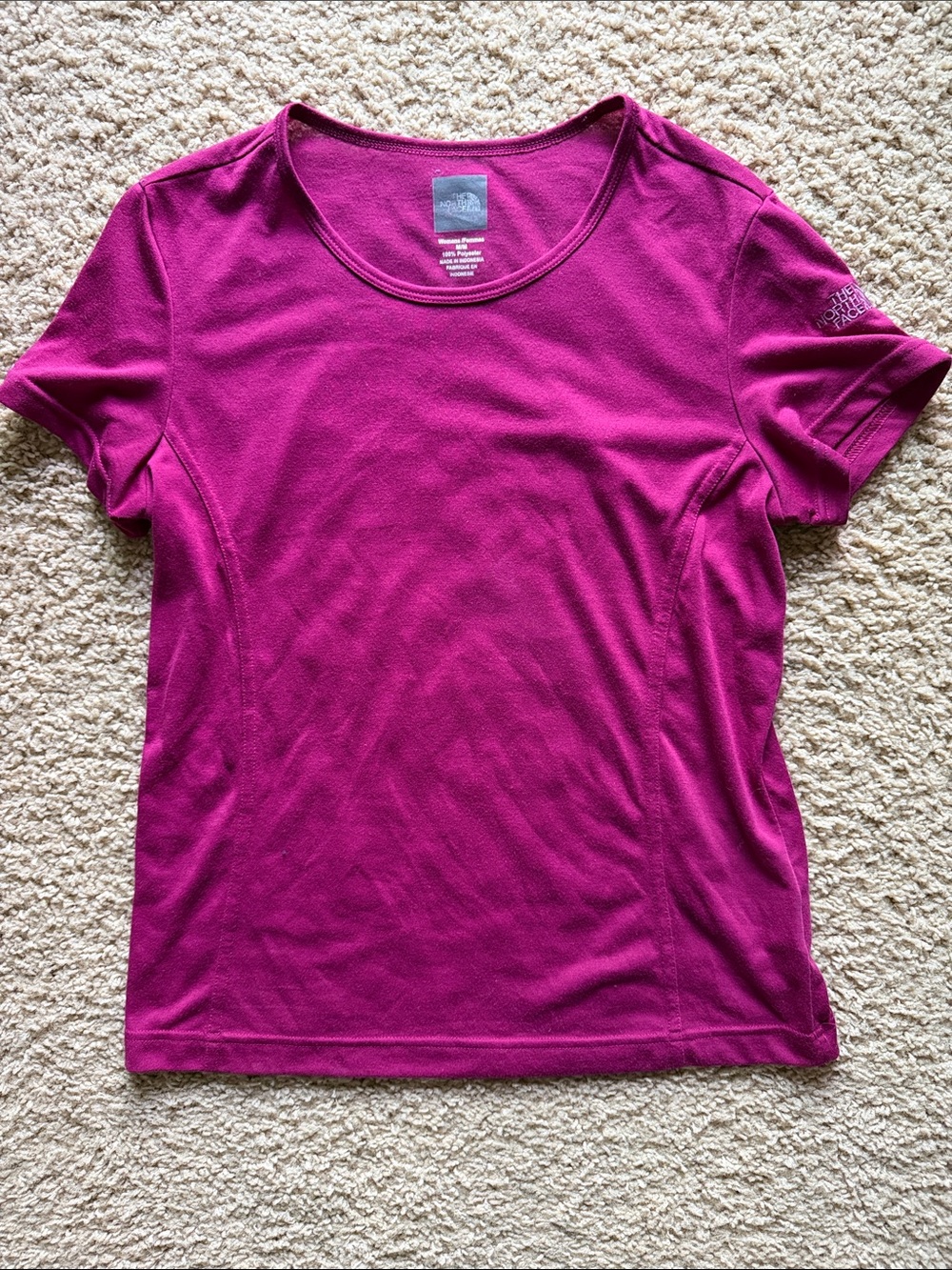 The North Face Women's Fuchsia Short-Sleeve Active Tee